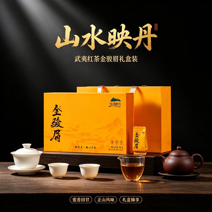 武夷山岩茶肉桂茶叶自己喝小包装袋试喝茶叶礼盒装送礼送长辈茶叶