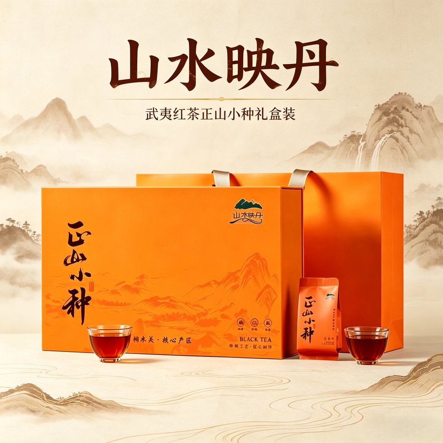 茶叶特级金骏眉红茶大红袍岩茶安溪铁观音组合茶送礼盒装